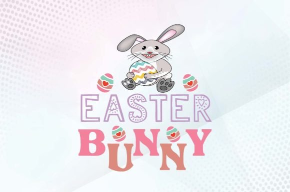 Easter Bunny Svg Design