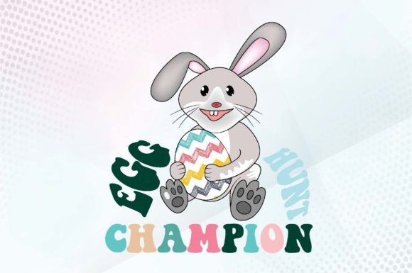 Egg Hunt Champion Svg Design
