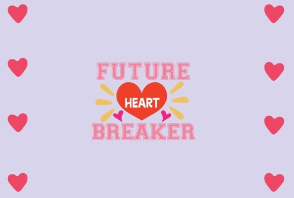 Future Heart Breaker SVG Design