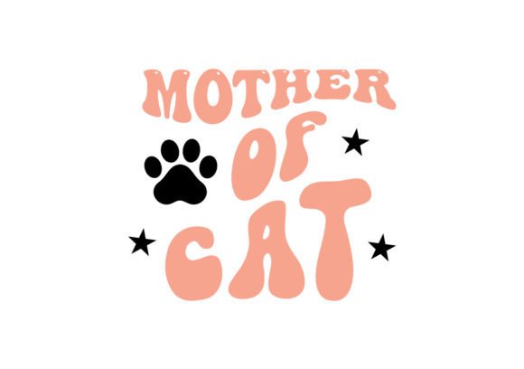 Mother of Cat Retro