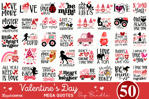 Valentine's SVG Bundle, Love Big Bundle